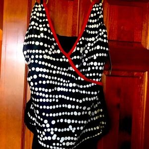 Plus Size swimsuit with tags and matching cover up